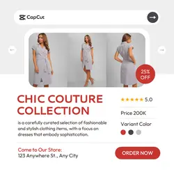 Dress Collection Instagram Post