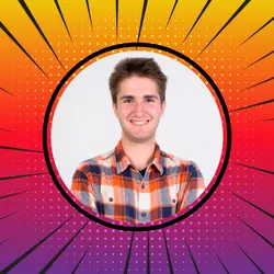 Non Marketing Instagram Profile Photo Comic Style