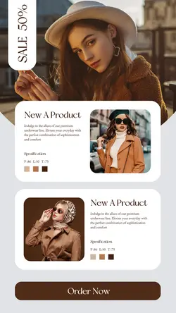 Clothing Product Display Blazer Catalogue