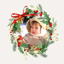 media Avatar frame show Christmas style(ccweb)