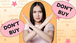 Products I don't recommend Youtube Thumbnail