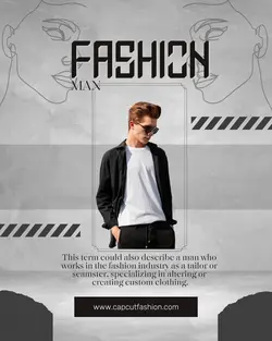 Fashion Man Instagram Portrait