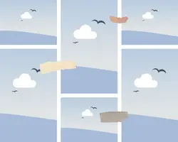 Non-marketing Photo Collage minimalist