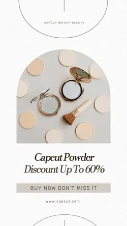 Beauty Product Powder Promotion Instagram Story