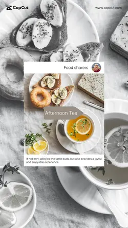 Food Afternoon Tea Evaluation Display