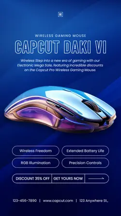 Gaming Mouse Sale - Instagram Story
