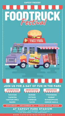 Food and Beverage Street Food Truck Festival