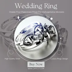 Wedding Ring Display Product Instagram Post