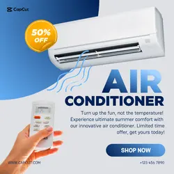 Electronics Air Conditioner Instagram Post