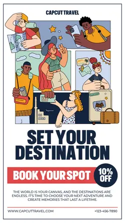 Travel Agency Promotion Instagram Post