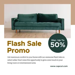 Flash Sale Promo Instagram Post