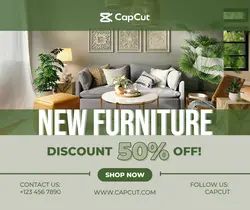 Furniture & Decor - New Furniture - Facebook Ad