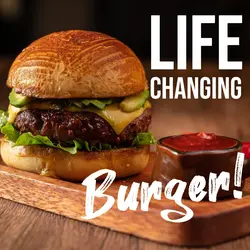 Simple Food Sharing Youtube Thumbnail 1:1