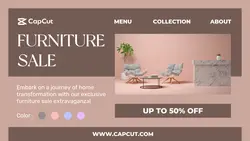 Furniture Sale Promotion Website