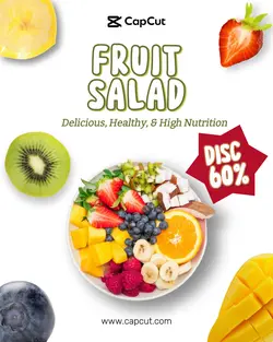 Food Fruit Salad Promotion Instagram Portrait