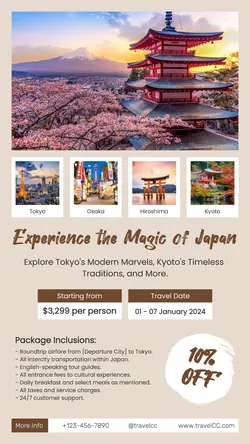 Other Travel Industry Packages Instagram Story