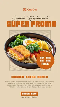 Ramen Promotion Instagram Story