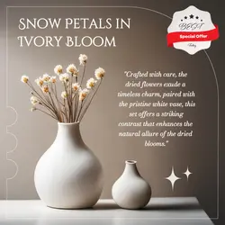 E-commerce Household Flower and Vase Set Product