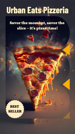 Food and Beverage - Juicy Pizza Ads - Instagram Story