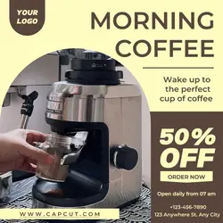 Food and Beverage Promotion Instagram Post