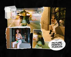 Non-Marketing Photo Collage Black Minimalist