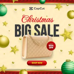 Christmas SALE Advertisement - Instagram Post - Social Media