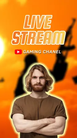 Live Stream Game Youtube Thumbnail 9:16