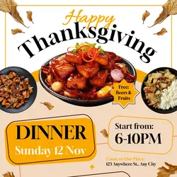 Thanksgiving Day Feed