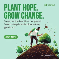 Tree Planting Template - Instagram Post