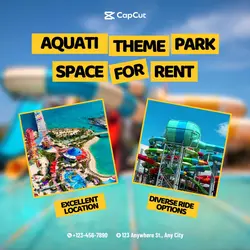 Entertainment Aquatic Theme Park hire minimalist