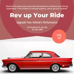 Cars & Auto parts Menu