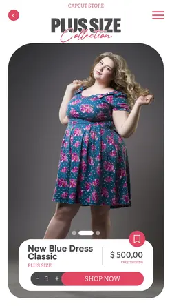 PLUS SIZE COLLECTION INSTAGRAM STORY