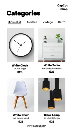 Fueniture Display Product Instagram Story