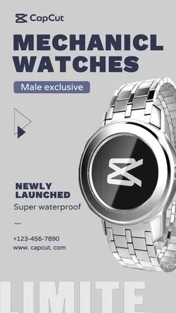 Jewelry &Mechanical watch details minimalist style