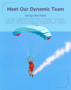 Entertainment Team introduction