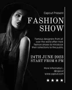 Fashion Show Instagram Portrait