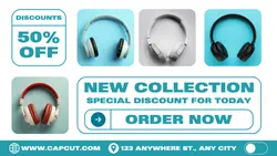 New Collection Headset Promotion Page