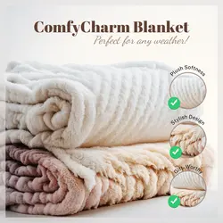E-Commerce Household Accessories Blanket Product Callout