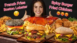 Different Food Review Youtube Thumbnail 