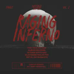 Non Marketing Metal Album Cover Red