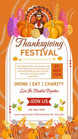 Thanksgiving day Festival
