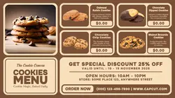 cookies menu twitter post