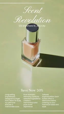 Beauty & Personal care Product display Detail Presentation