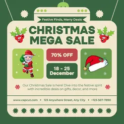 Christmas Promotional Banner