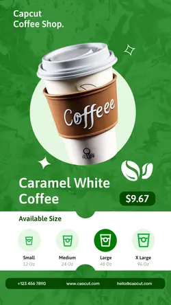 Coffee Cup Instagram Post