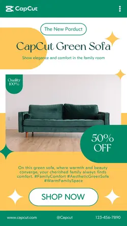 Green Sofa Promotion TikTok