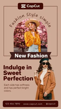 Fashion Style elegant instagram story