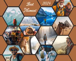 Non-marketing Photo Collage Best Moment Hive