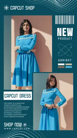 FASHION NEW PRODUCT BLUE STYLE