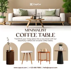 Household & Furniture Coffee Table Display